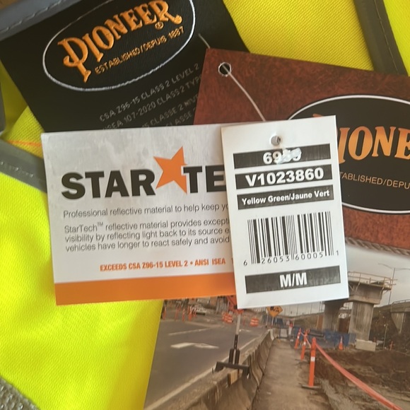 High Vis Safety Vest - Picture 3 of 6